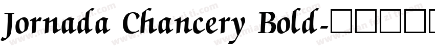Jornada Chancery Bold字体转换